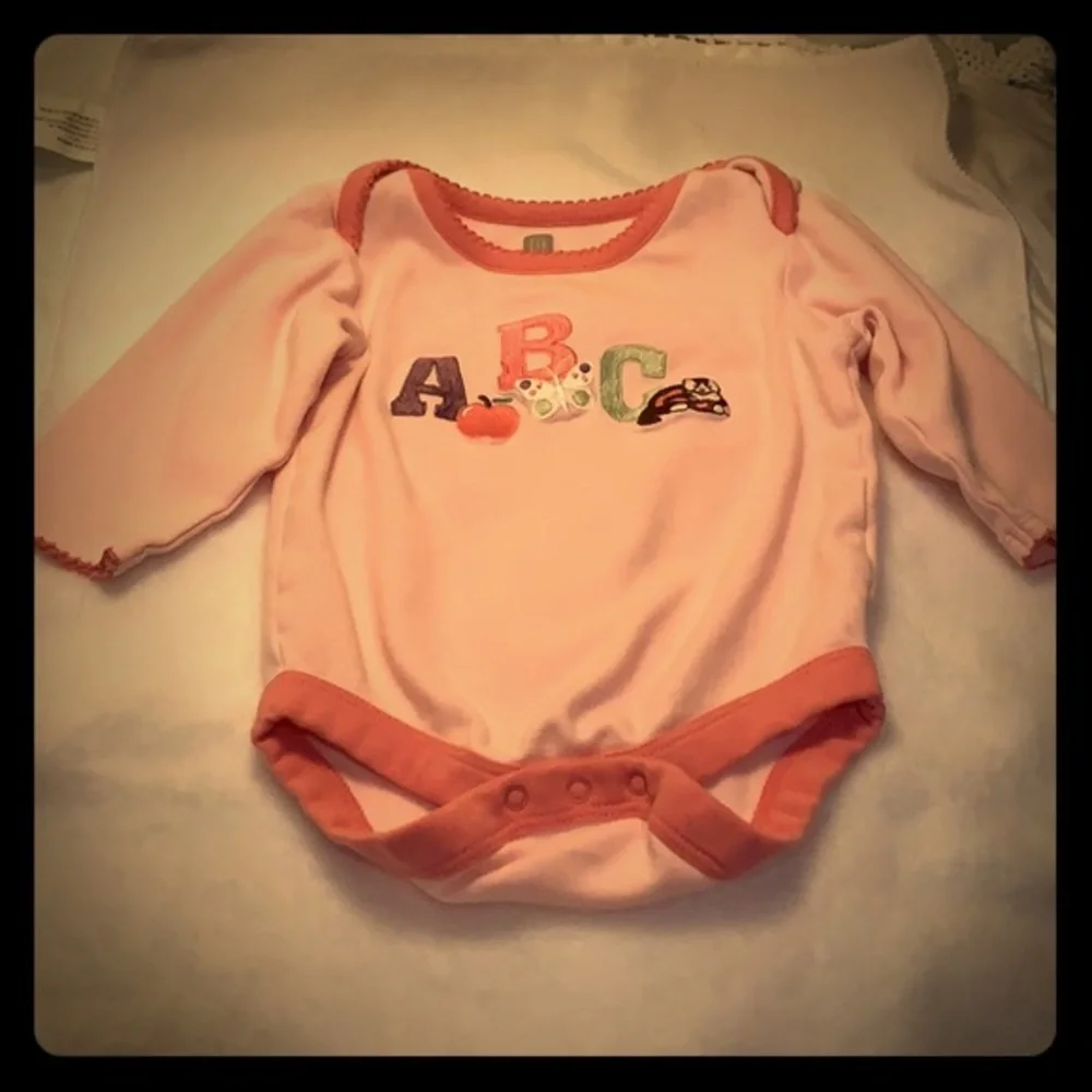 ABC Onsie 3-6 months Pre Owned